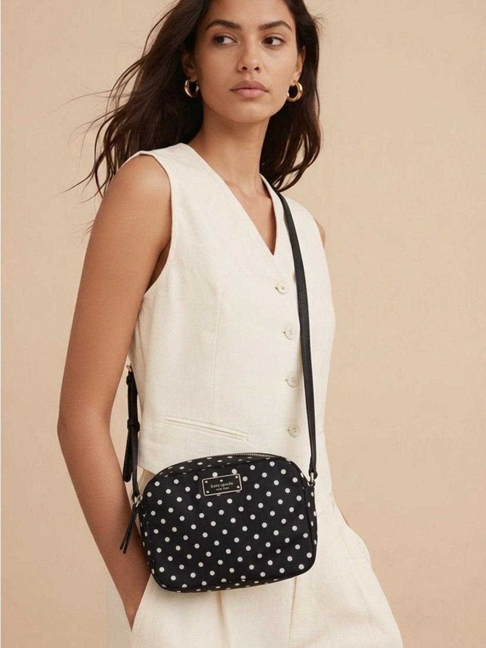 Kate Spade Polka Dot Crossbody Bag
